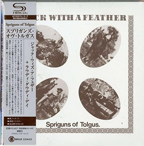 Spriggans of Torgas jack with a feather + rowdy dowdy day Japan Music CD