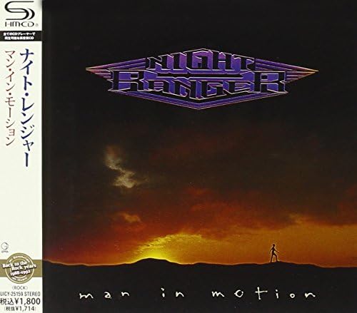 night ranger man in motion Japan Music CD