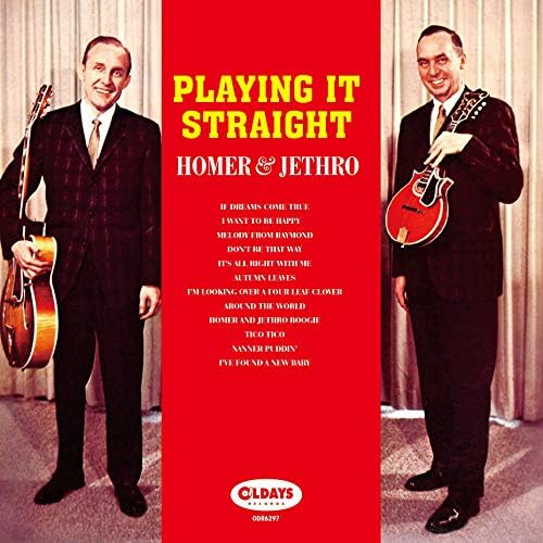 Homer & Jethro Playing It Straight Japan Music CD