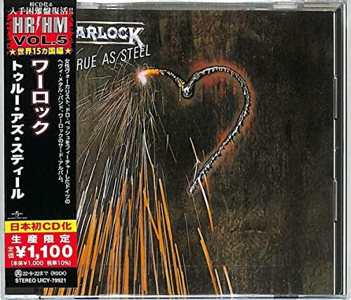 Warlock True As Steel (Limited Edition) Japan Music CD