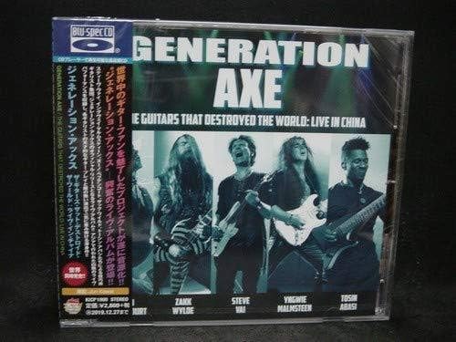 Generation Axe The Guitars That Destroy the World ~Live in China Japan Music CD