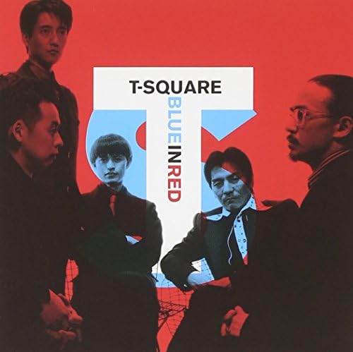 T-SQUARE BLUE IN RED Japan Music CD