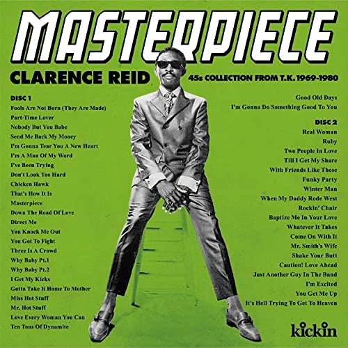 MASTERPIECE - CLARENCE REID 45S COLLECTION FROM T.K. 1969-1980 Japan Music CD