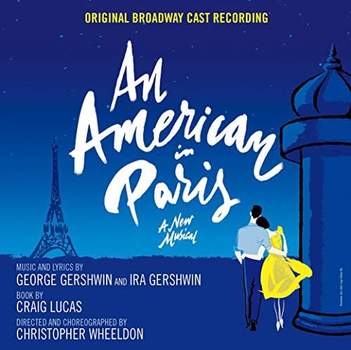 original broadway cast recording american in paris Japan Music CD
