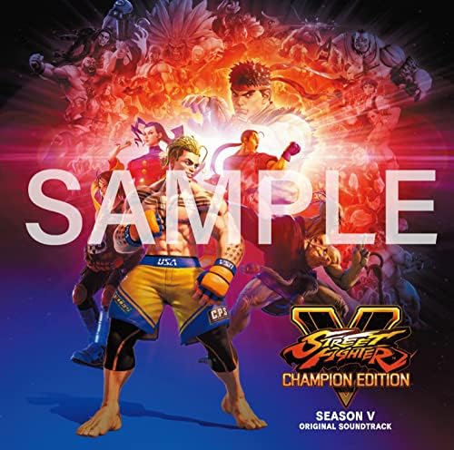 Street Fighter V Season 5 Original Soundtrack Japan Music CD