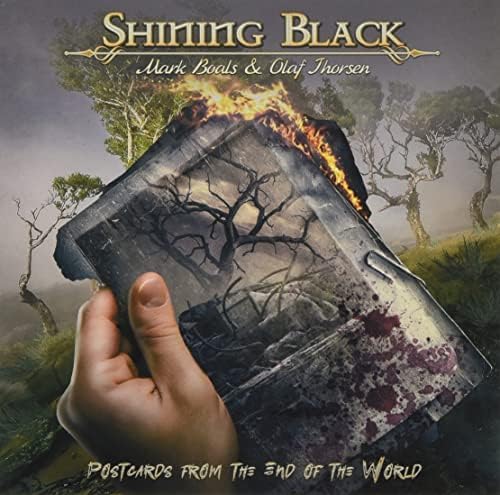 Shining Black postcars from the end of the world Japan Music CD