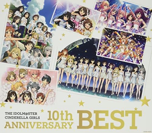 THE IDOLM@STER CINDERELLA GIRLS 10TH ANNIVERSARY BEST Japan Music CD