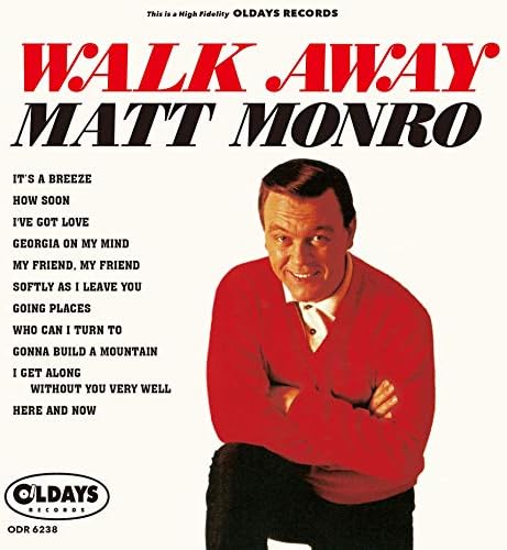 Matt Monroe walk away Japan Music CD