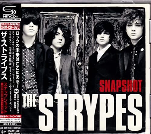 The Stripes Snapshot Deluxe Edition (Limited Edition) (CD+DVD) Japan Music CD