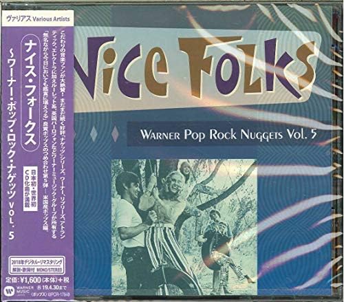 Various Nice Folks ~ Warner Pop Rock Nuggets Vol.5 Japan Music CD