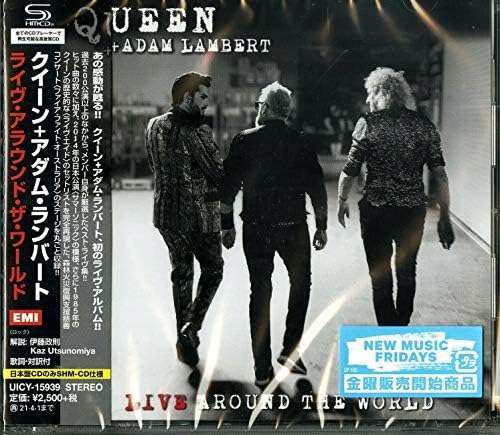 Queen + Adam Lambert Live Around the World (SHM-CD) Japan Music CD