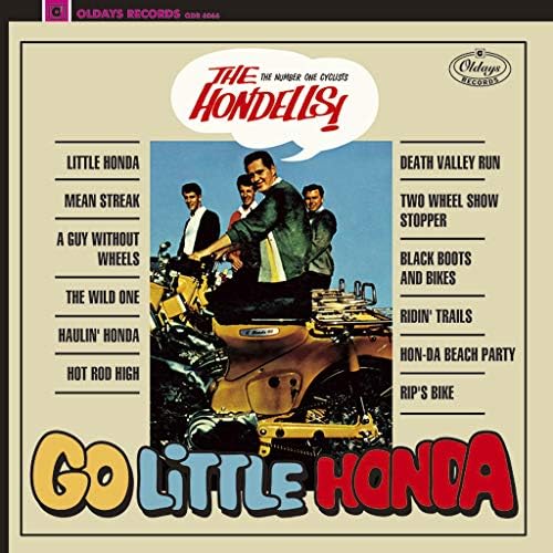 The Hondells Go Little Honda Japan Music CD Bonus Track