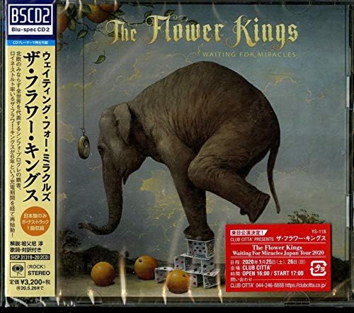 The Flower Kings Waiting for Miracles Japan Music CD