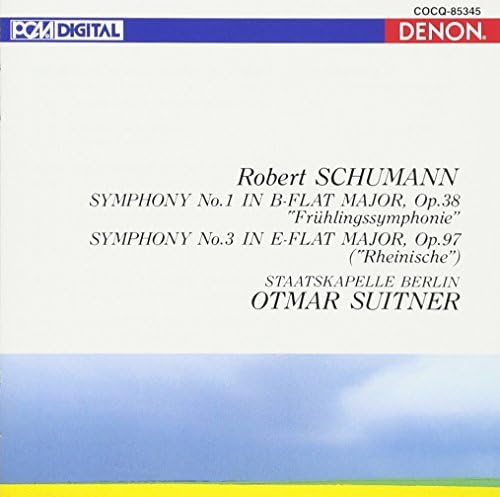 Switner (Otmar), Ber UHQCD DENON Classics BEST Schumann: Symphony No. 1 Spring