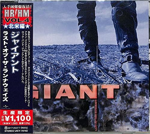Giant Last of the Runaways Japan Music CD^