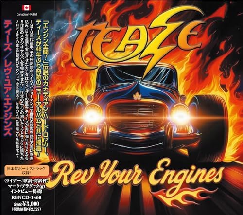 TEAZE Rev Your Engines Japan Music CD