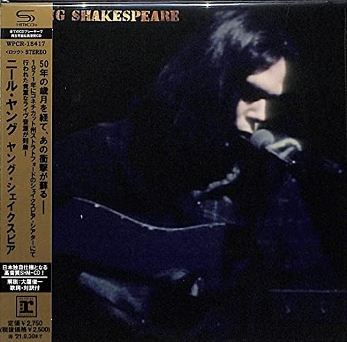 Neil Young Young Shakespeare SHM-CD Japan Music CD