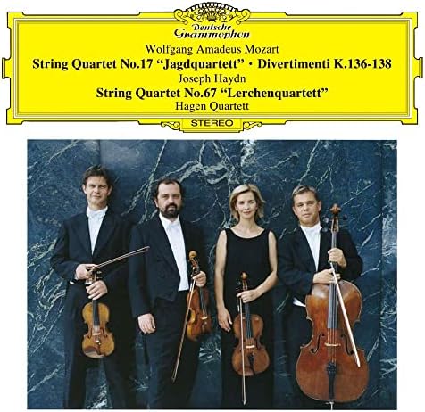 Hagen String Quartet Mozart: String Quartet No. 17 "The Hunt", Divertimento K.13