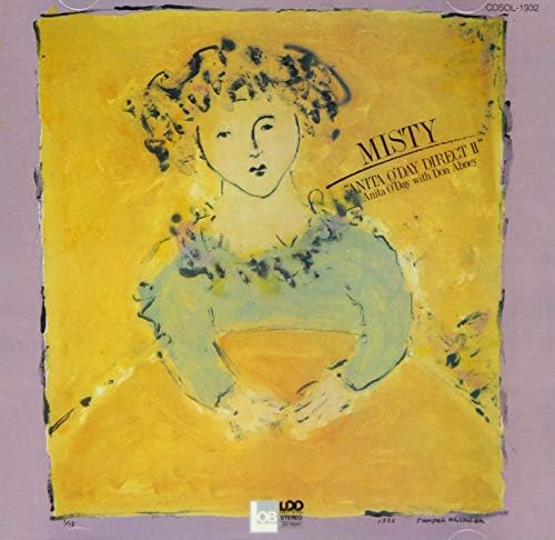 Anita Odie Angel Eyes + Misty Japan Music CD