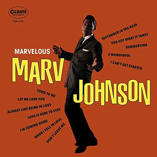 Marv Johnson Marvelous Marv Johnson Japan Music CD