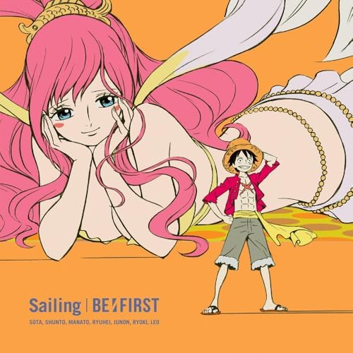 BE:FIRST Spacecraft / Sailing (SG+DVD)(ONE PIECE version) Japan Music CD