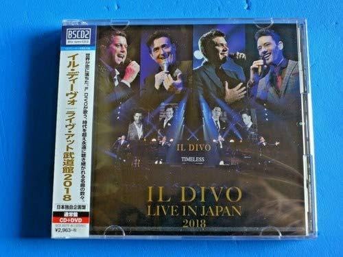Il Divo Live at Budokan 2018 (Regular Edition) (2CD) Japan Music CD