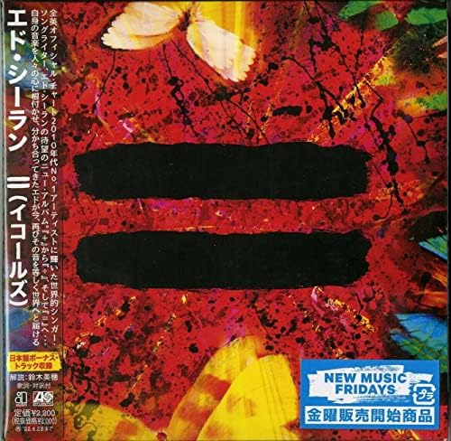 ed sheeran Equals Japan Music CD