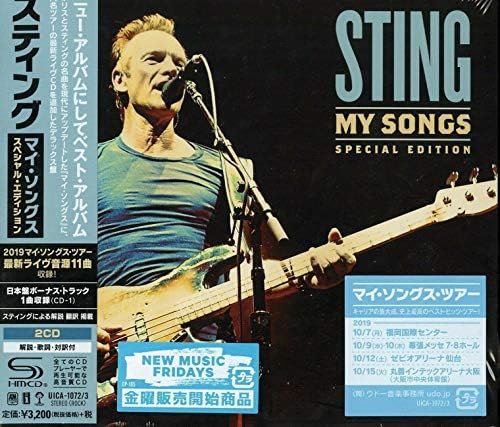 Sting My Songs - Special Edition (SHM-CD) Japan Music CD