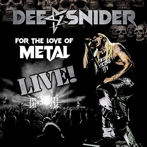 dee snider FOR THE LOVE OF METAL LIVE Japan Music CD