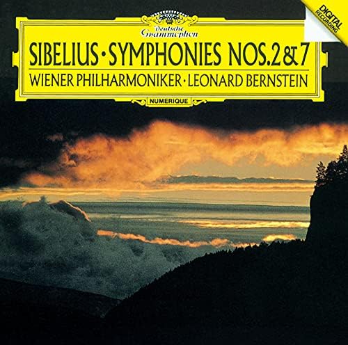 leonard bernstein Sibelius: Symphonies No. 2 and No. 7 (SHM-CD) Japan Music CD