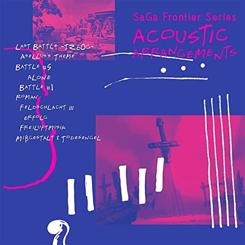 SaGa Frontier Series ACOUSTIC ARRANGEMENTS (no benefits) Japan Music CD
