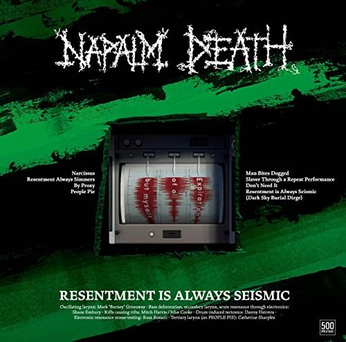 napalm death Regentment Is Always Seismic Japan Music CD
