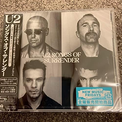 U2 Songs of Surrender (Normal Edition) (SHM-CD) Japan Music CD