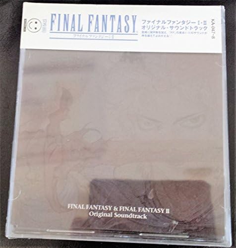 Final Fantasy I/II Original Soundtrack Japan Music CD