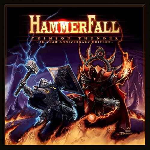 hammer fall Crimson Thunder 20-Year Anniversary Edition Japan Music CD
