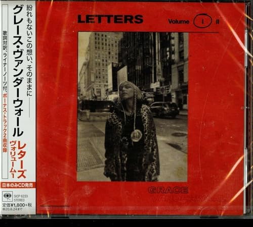 Grace VanderWaal Letters Volume 1 (Normal Edition) Japan Music CD Bonus Track