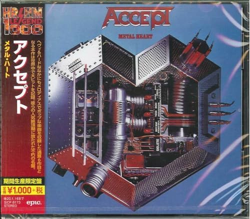 accept Metal Heart (Limited Edition) Japan Music CD