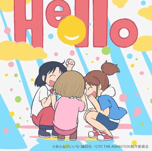 Furui Riho "Hello" CITY THE ANIMATION Japan Music CD