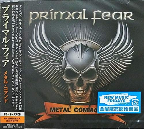 primal fear Metal Command [CD+Bonus CD] Japan Music CD