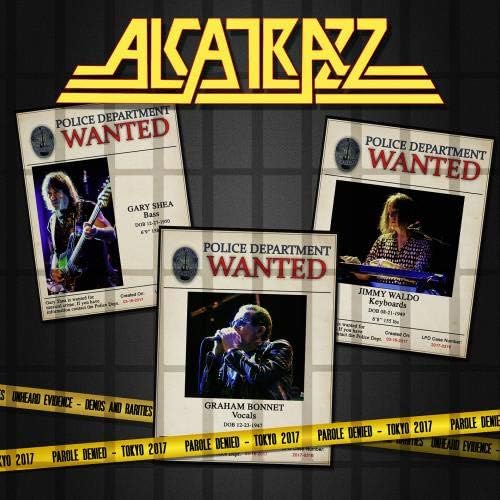Alcatrazz Parole Denaid Tokyo 2017 [2CD+DVD] Japan Music CD