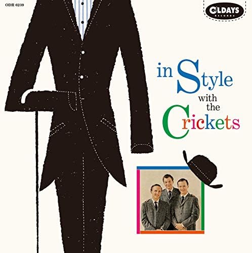 The Crickets In Style with the Crickets Japan Music CD