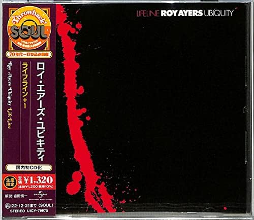 Roy Ayers Ubiquity Lifeline +1 Bonus Tracks Japan Music CD