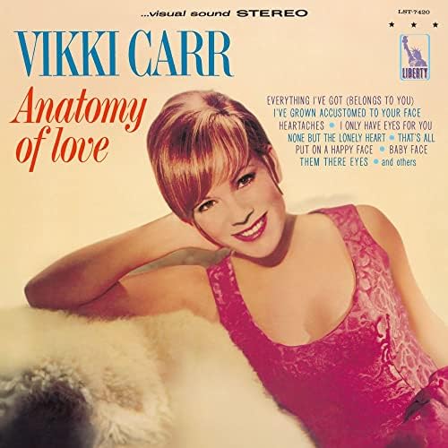 Vicky Car Anatomy of Love (Limited Edition) Japan Music CD