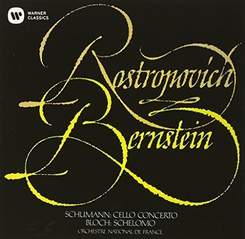 Mstislav Rostropovic Schumann: Cello Concerto, Bloch: Chelomo (UHQCD) Japan Musi