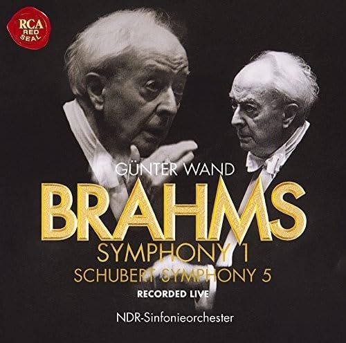 Gunther Wandt Brahms: Symphony No. 1 / Schubert: Symphony No. 5 Japan Music CD