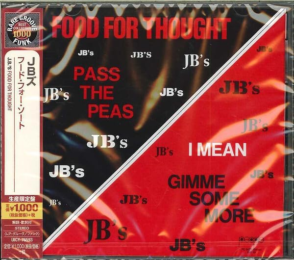 JB's food for thought Japan Music CD