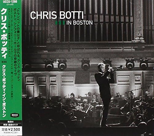 Chris Botti Chris Botti in Boston Japan Music CD