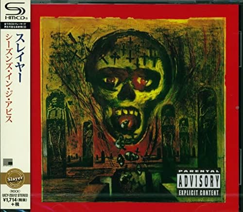 slayer seasons in the abyss Japan Music CD
