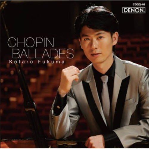 Kotaro Fukuma Ballade~Chopin works collection Japan Music CD