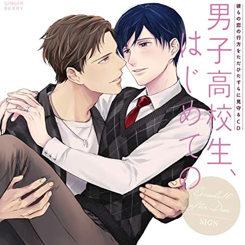 A CD that simply watches over their love affairs "High School Boys, First Time"